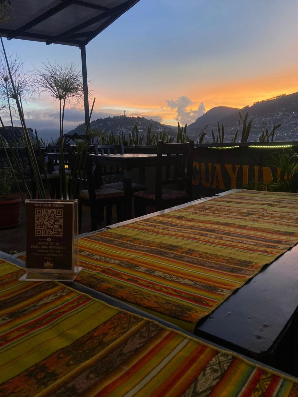 Hostal La Guayunga Rooftop 키토 외부 사진